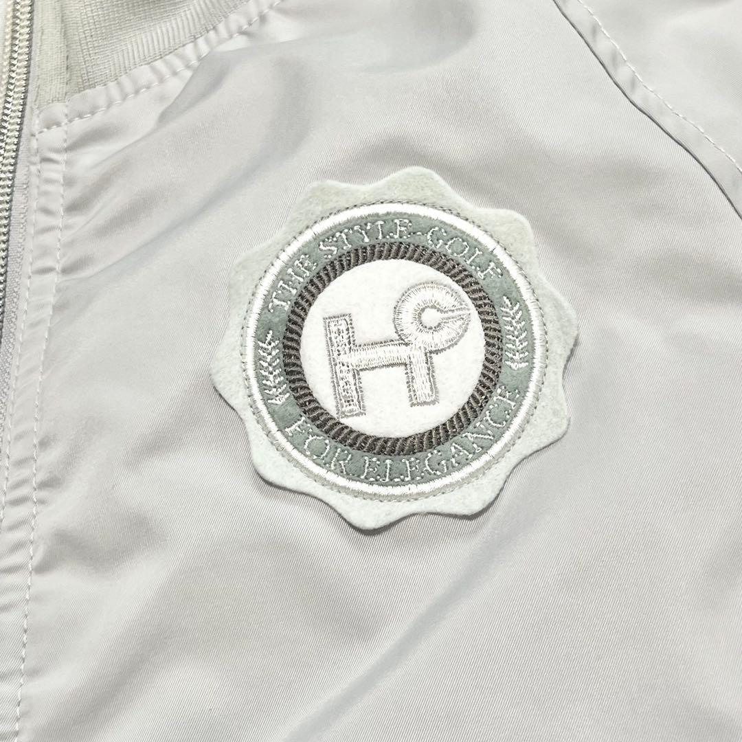 【極美品】ヒールクリーク 光沢 ジャケット ゴルフ ボア スポーツ 42