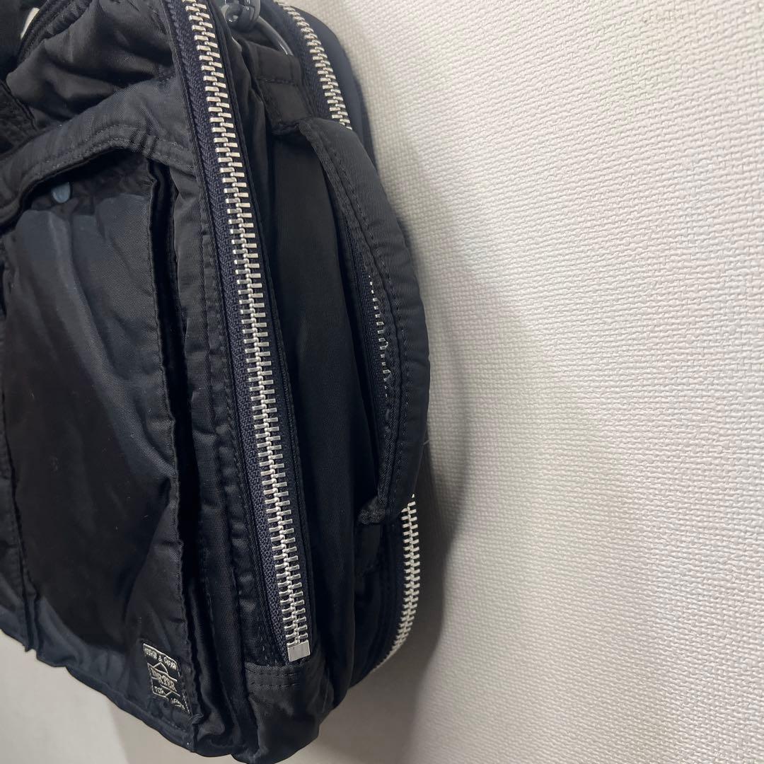 希少 ポーター タンカー 3way ブリーフケース リュック 2層 黒 ナイロン