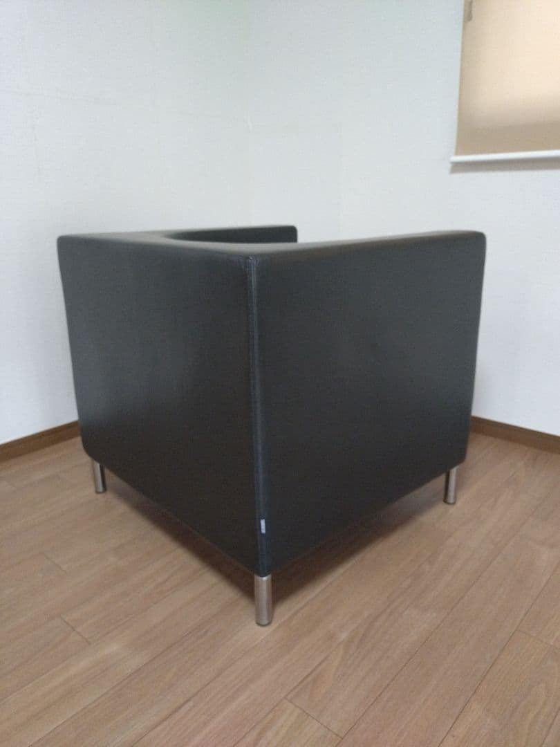 SWEDESE/ラウンジ 1pソファ 総革 デザイナーズ　未使用品　A