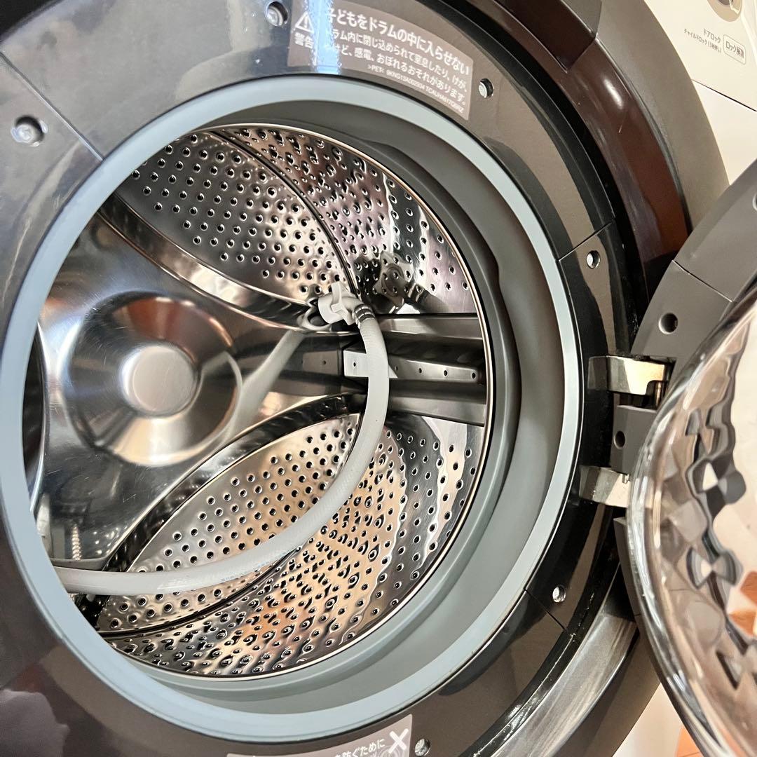 大幅値下げ！SHARP ドラム式洗濯乾燥機 ES-S7F-WR