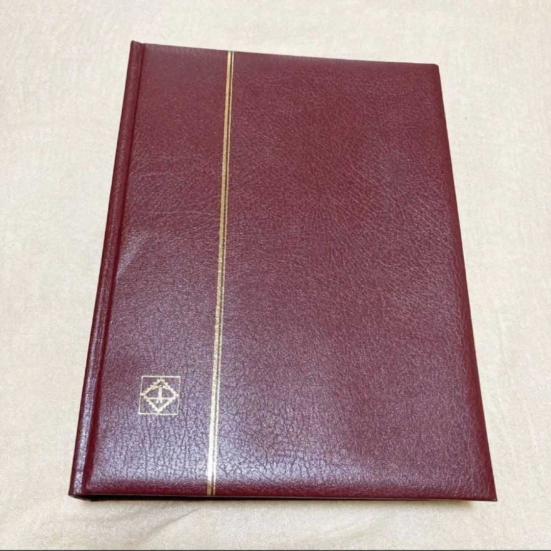 【長期保管未使用】ドイツ製 LEUCHTTURM 切手ストックブック2冊