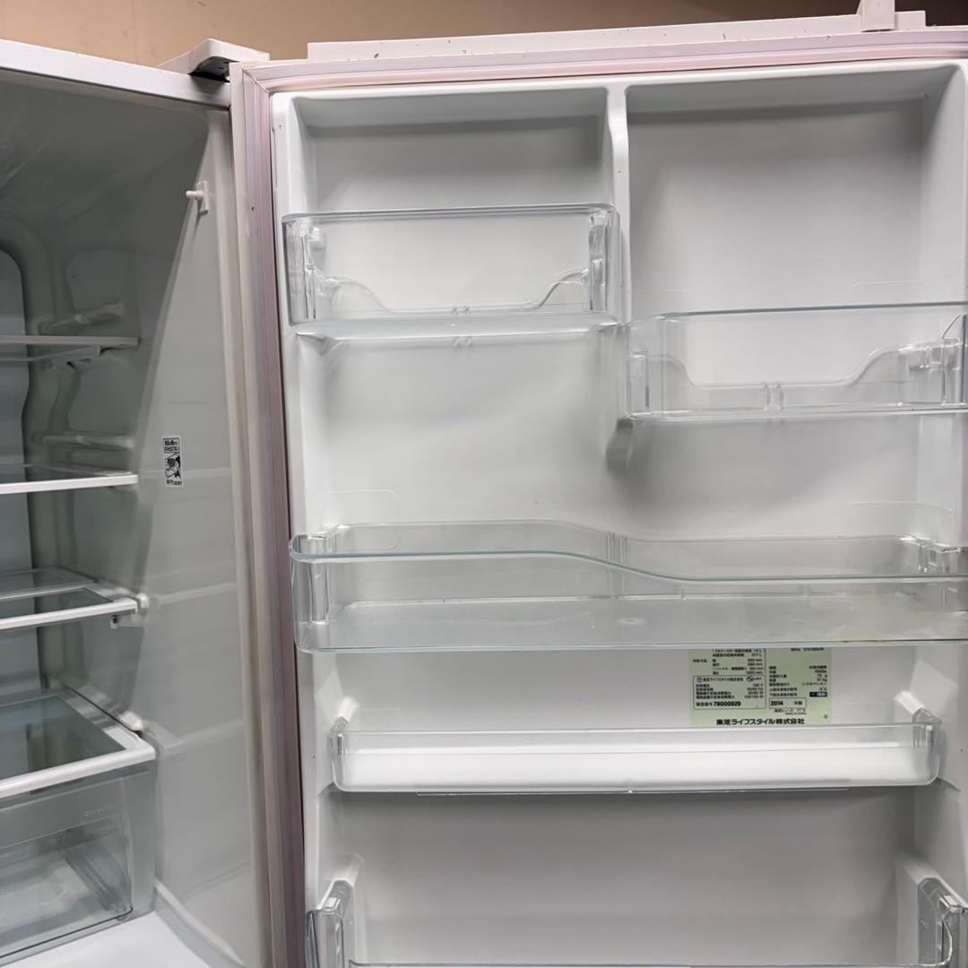 592 ファミリー　冷蔵庫　大型5ドア　右開き　極美品　400L強　自動製氷機