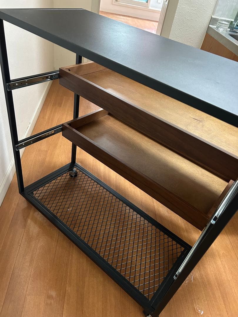 【ANTHEM】Wagon Rack 木製ラック 3段 オープンシェルフ