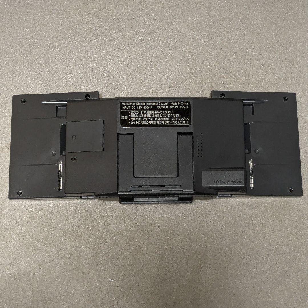 パナソニック　SJ MJ550 A　ポータブル MD プレーヤー　ブルー