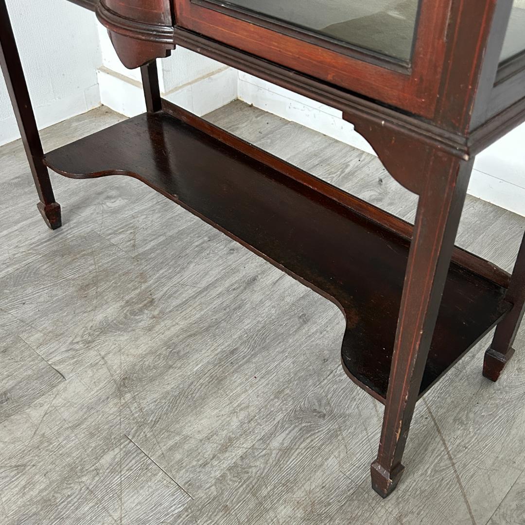 イギリス アンティーク家具 ディスプレイ キャビネット 1930年頃 777A