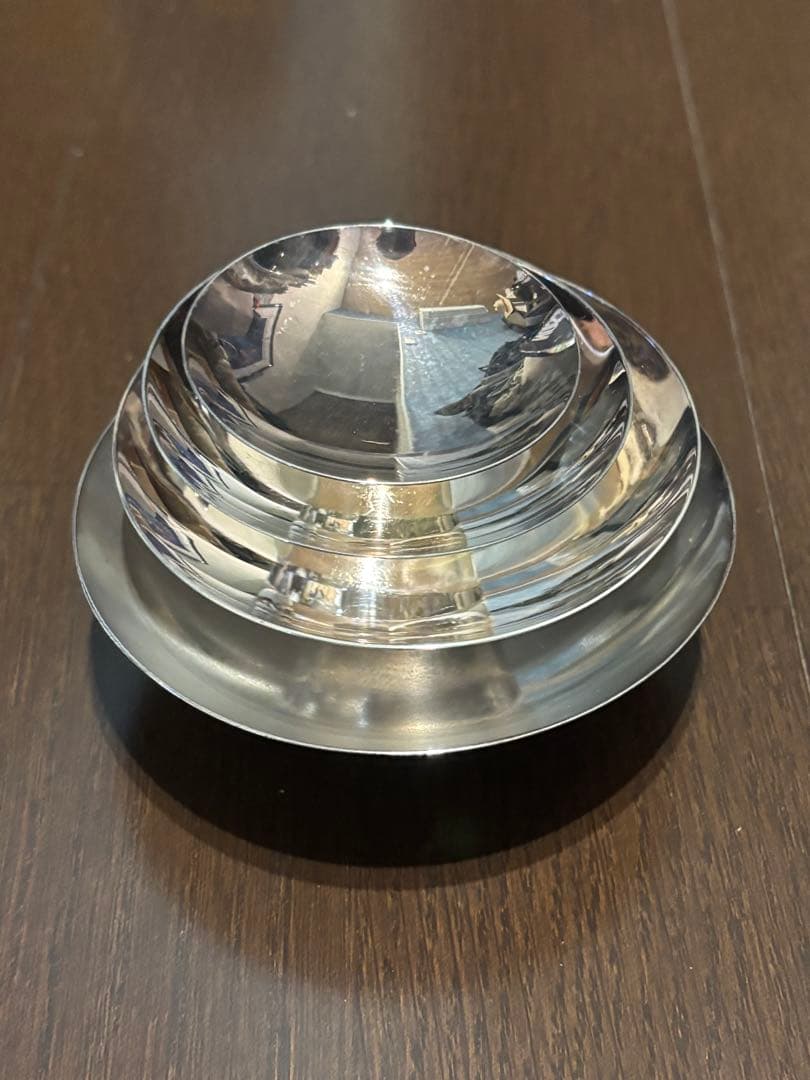 純銀製盃、銀杯４個まとめ売り　234グラム