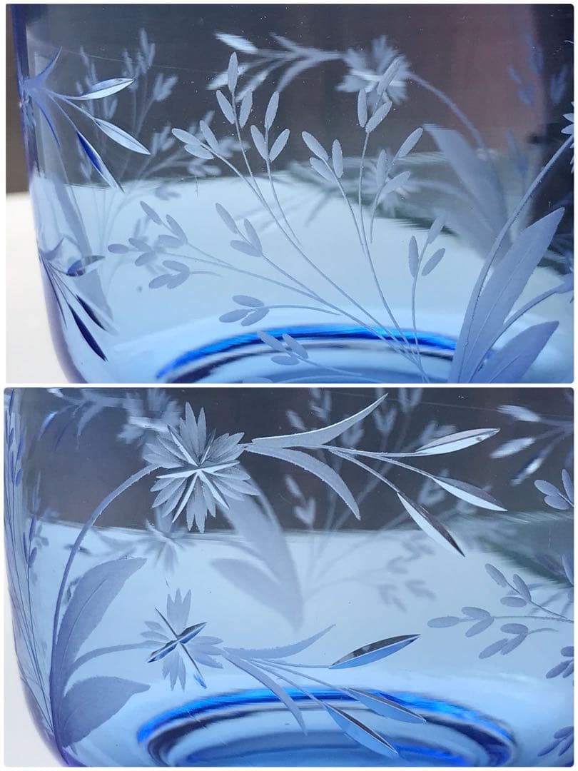 優しいお花★オールドサンルイSt Louisボンボニエール♡ジャポニズム♡菓子器