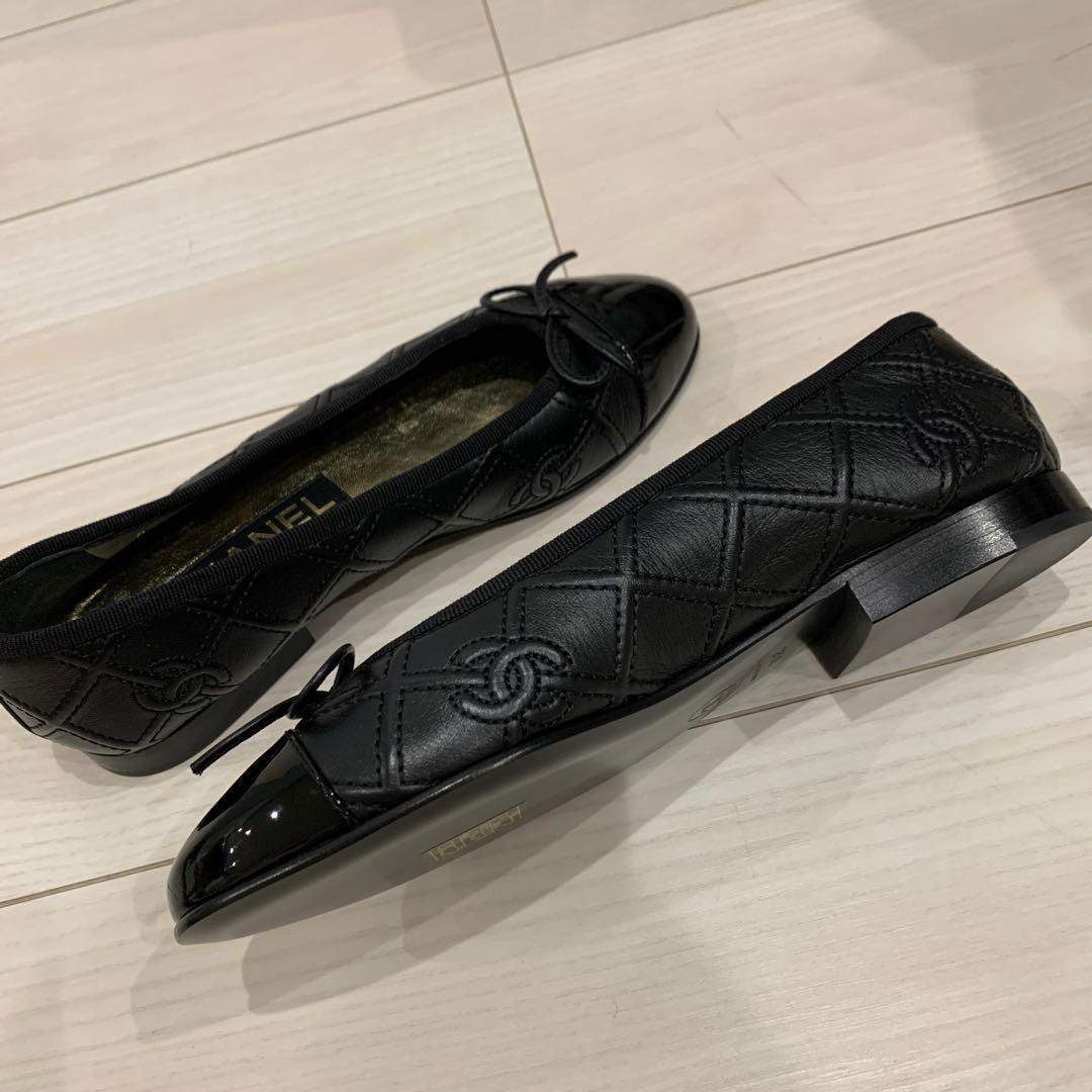 N*u様 新品　CHANEL シャネル　バレリーナ　34半