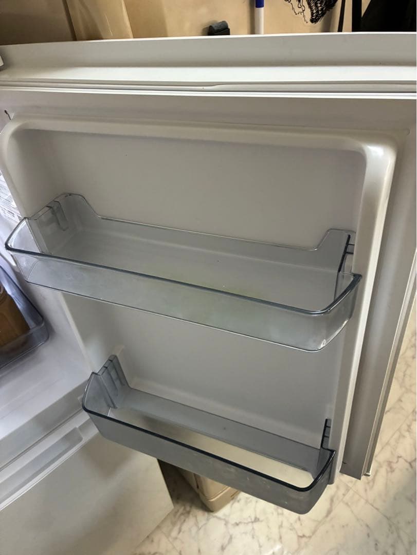 あお SHARP SJ-D15H-W 冷蔵庫 単身 一人暮らし