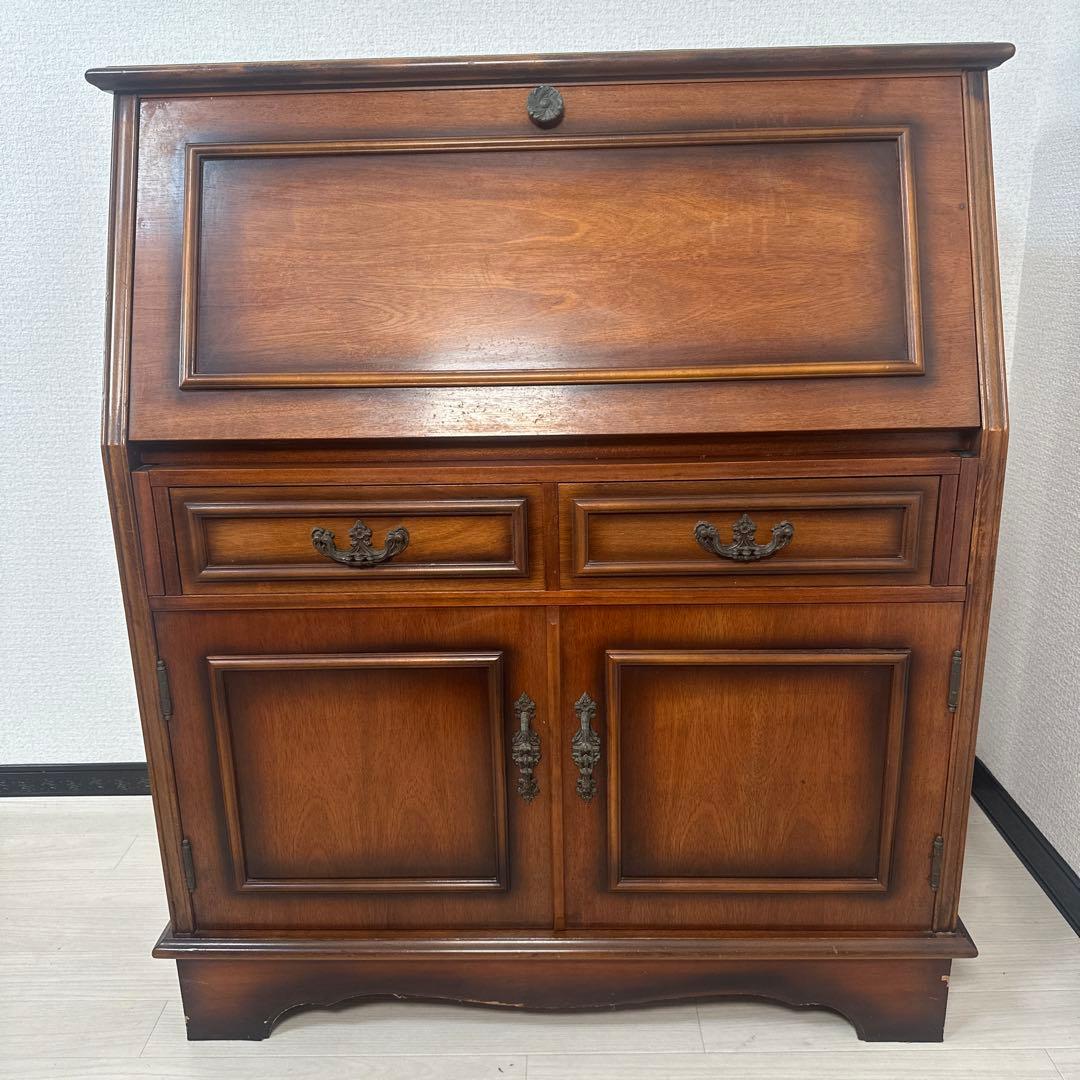 karimoku カリモク コロニアル ライティングビューロー デスク ※i4※