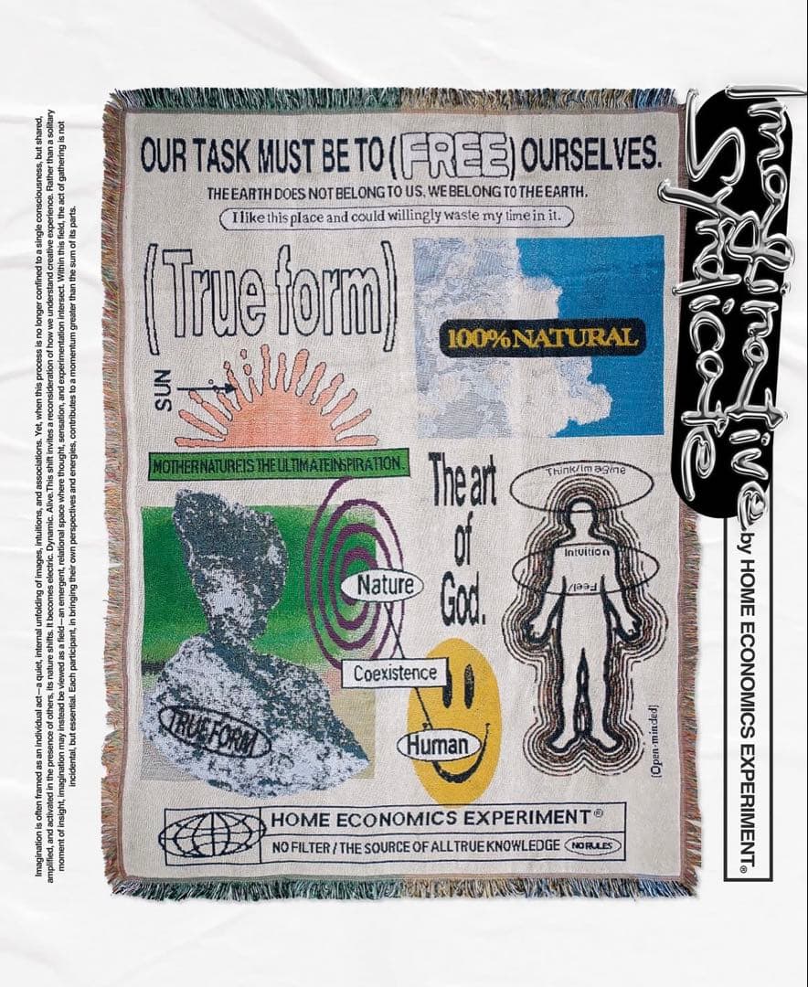 【即完売品】　 economics experiment ブランケット