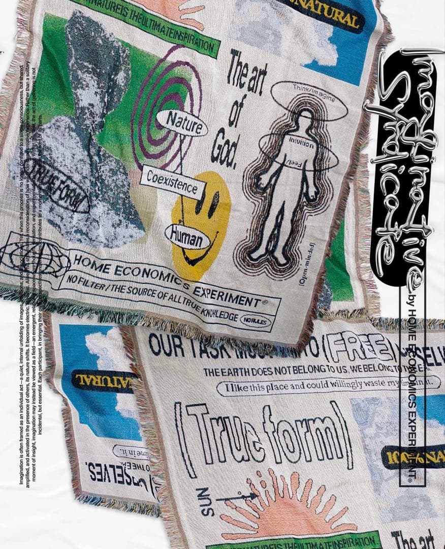 【即完売品】　 economics experiment ブランケット