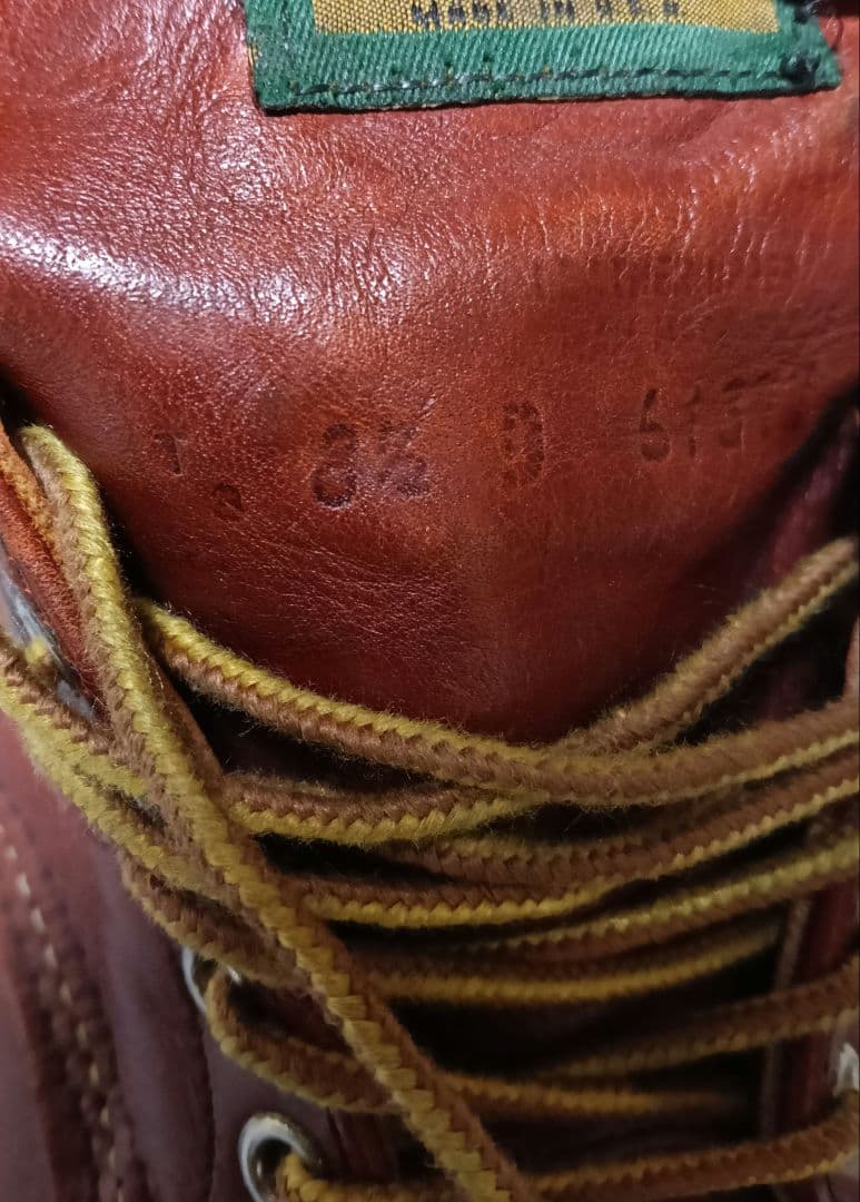 レッドウィング REDWING 8166 半円犬タグ ヴィンテージ