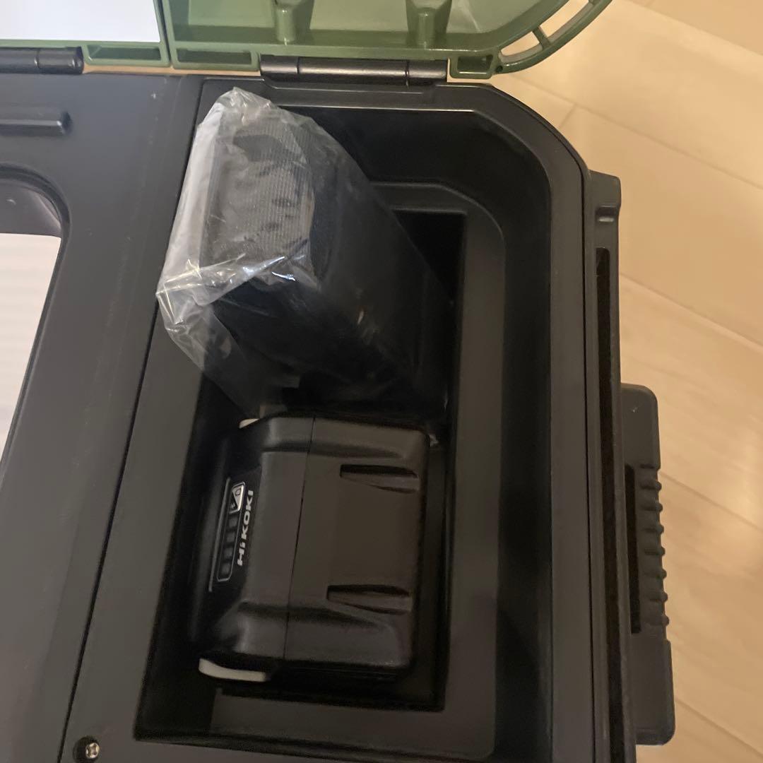 【松尾智】 ハイコーキ コードレス冷凍・冷蔵庫　UL18DB（カーキ）