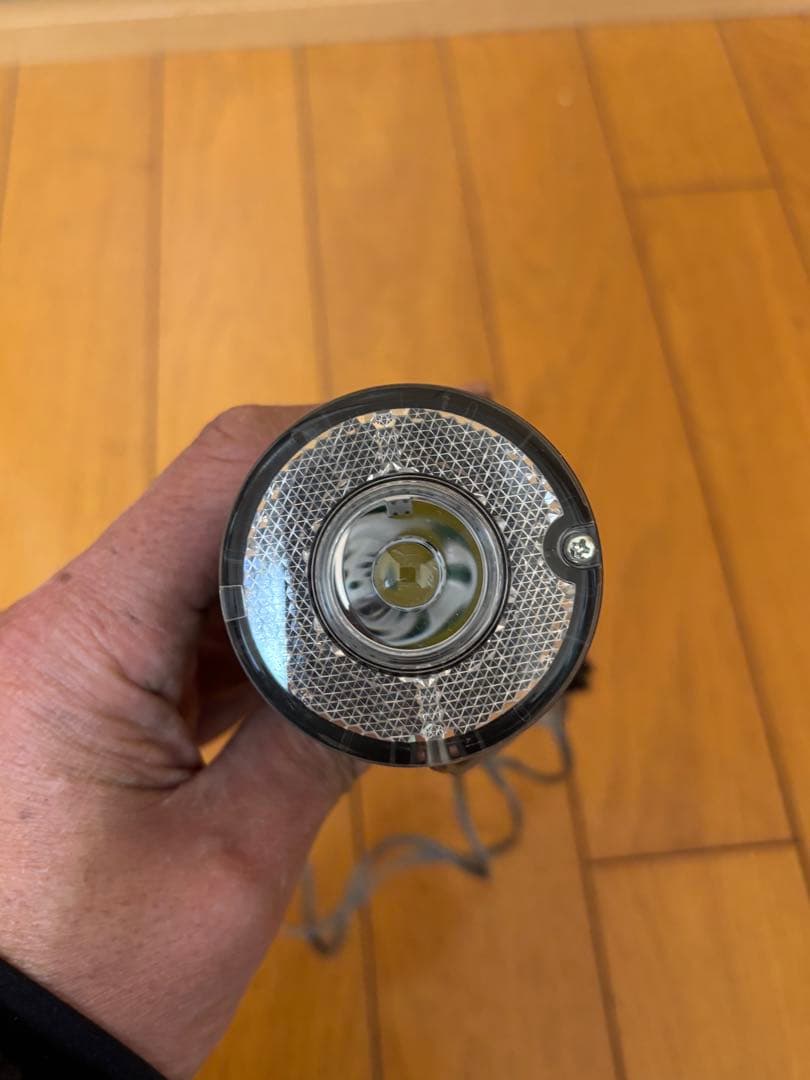 ピストやシングルバイク用　ダイナモホイール　ライト付