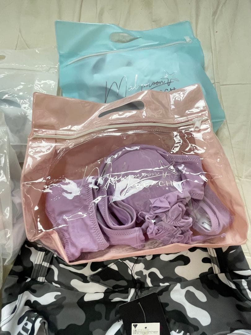 マリームーン 競泳水着5着 ビキニ3着 まとめ売り セット Malymoon