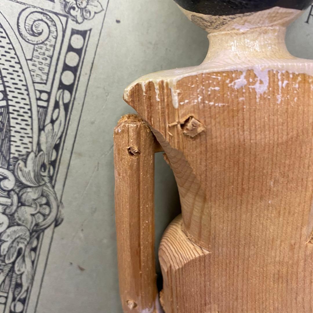 アンティーク 木製人形 ペグドール ペニードール