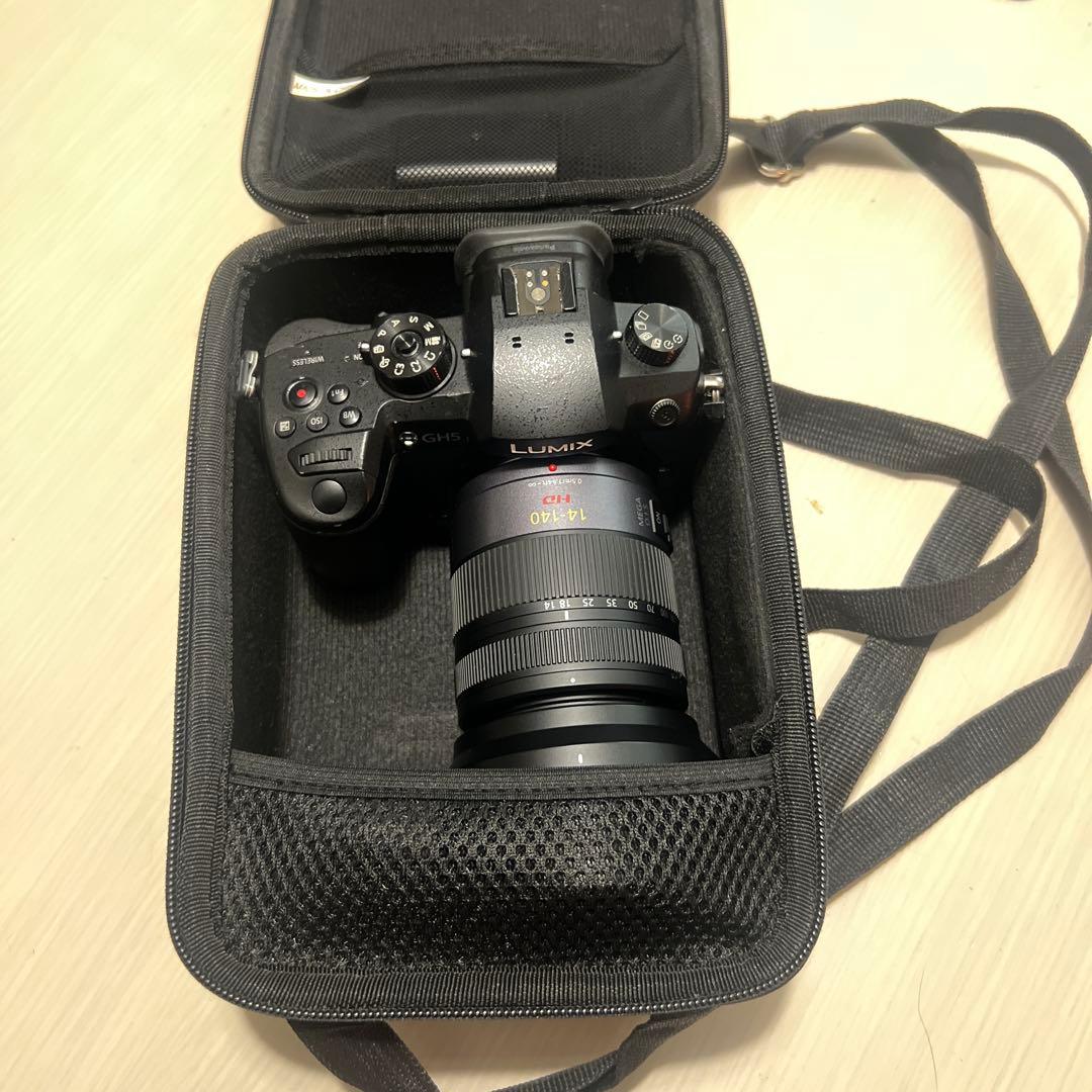 【カメラセット】Panasonic LUMIX GH5 14-140mmレンズ