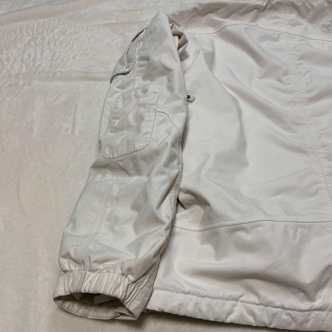 THE NORTH FACE レディース スノージャケット 白 アーガイル柄