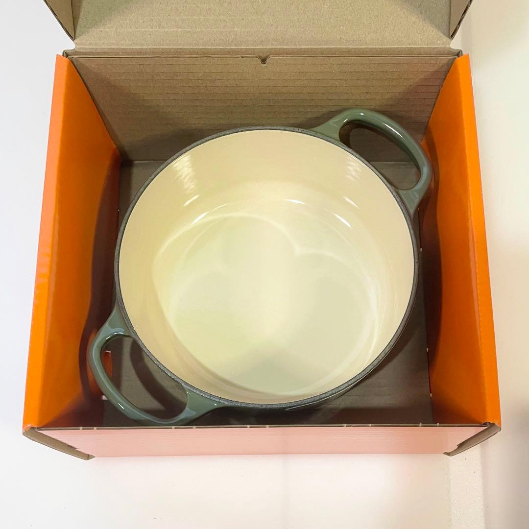 ◎LE CREUSET シグニチャー ココット・ロンド 18cm タイム