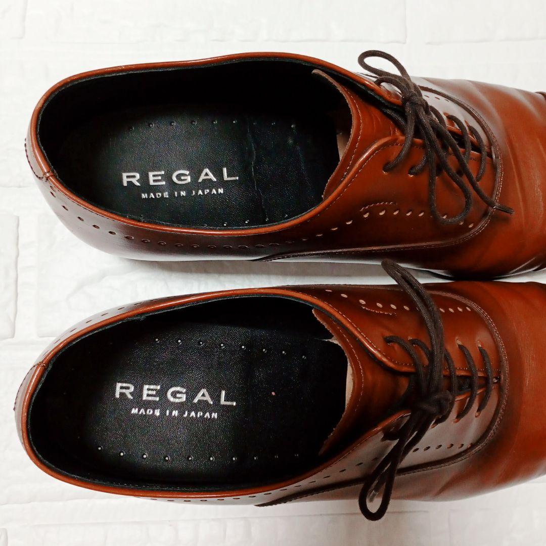 ✨️良品✨️ 11LR REGAL ストレートチップ ブラウン 25cm 日本製