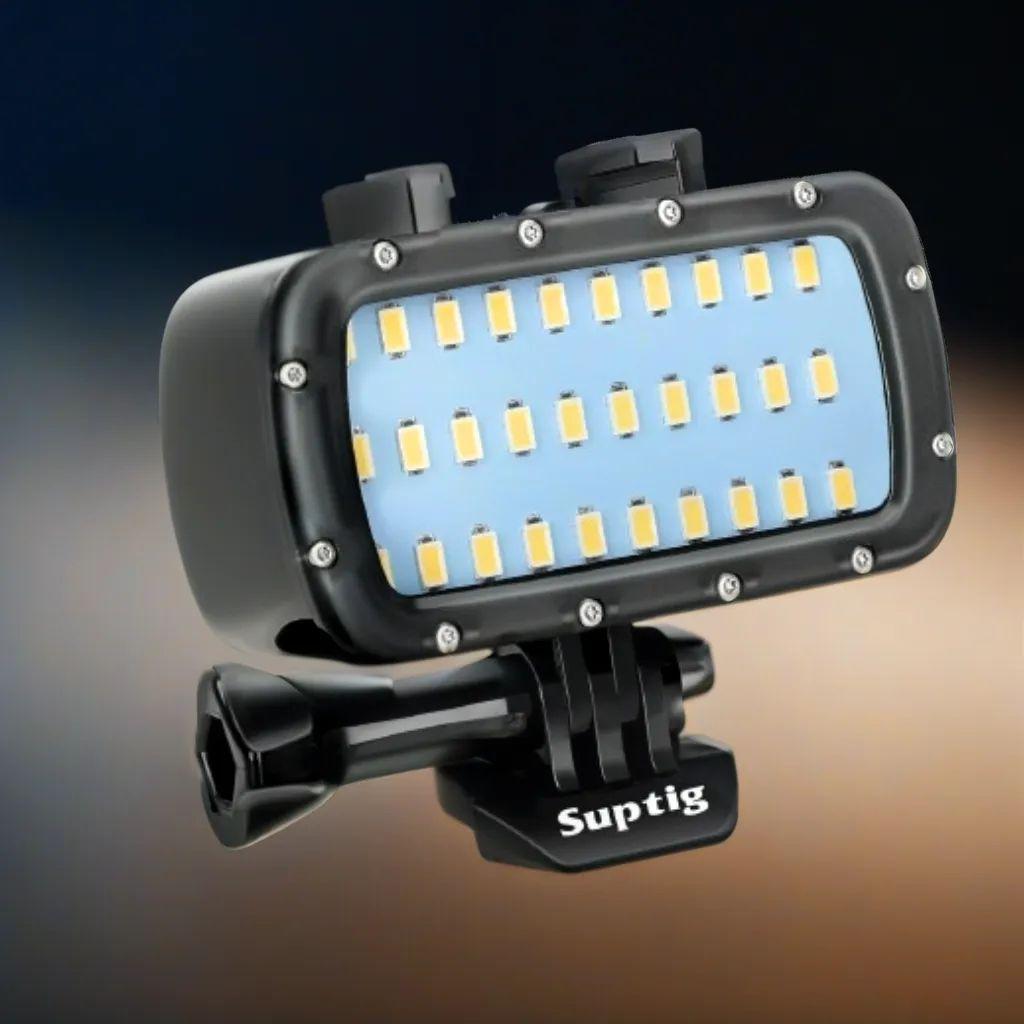 30 LEDビデオライト - 防水、各種カメラ用、180フィート
