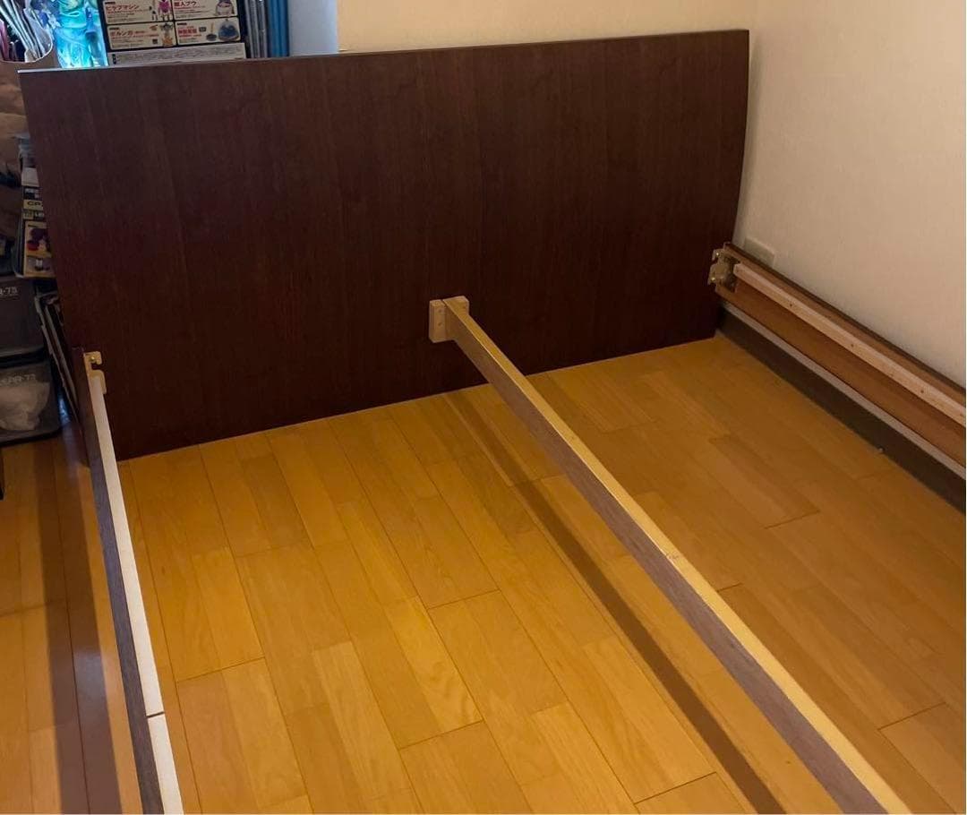 ACTUS アクタス　クイーンサイズ　ベッド　ウォールナット　天然オイル　使用品