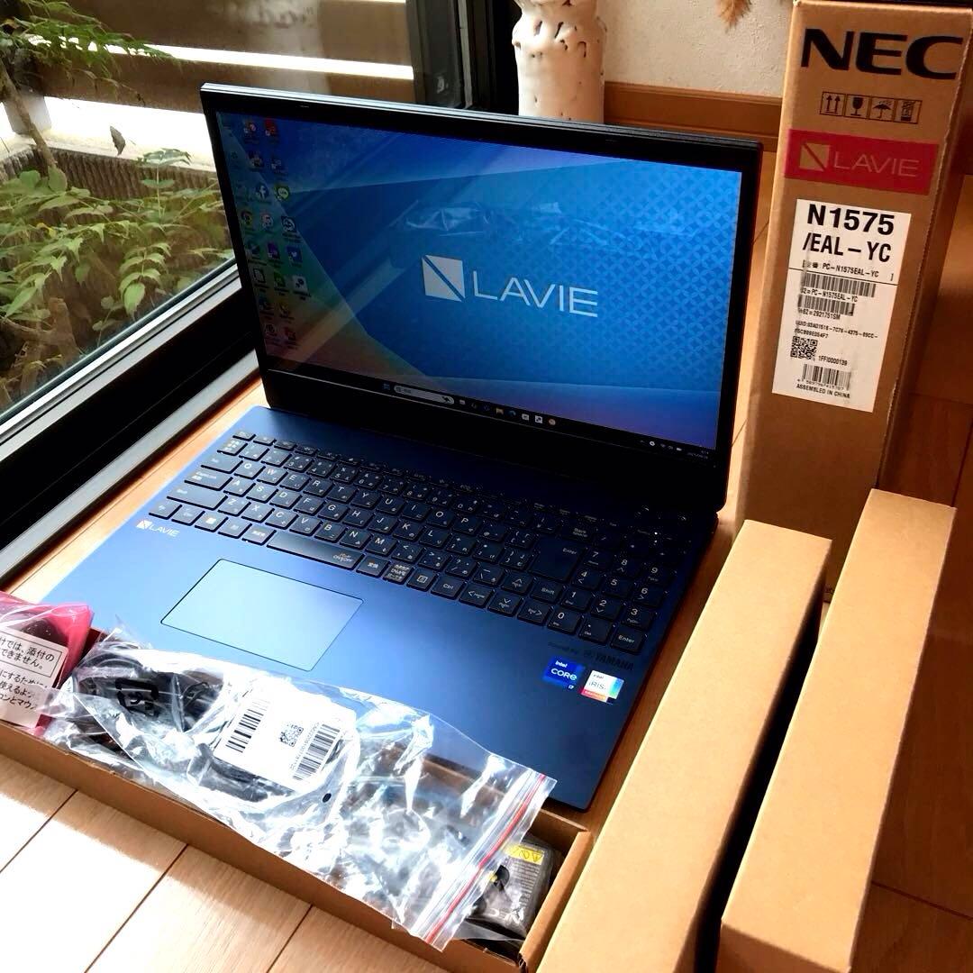 美品NECLaVie N1575/EAL(新品 M.2 NVMeSSD1TB )
