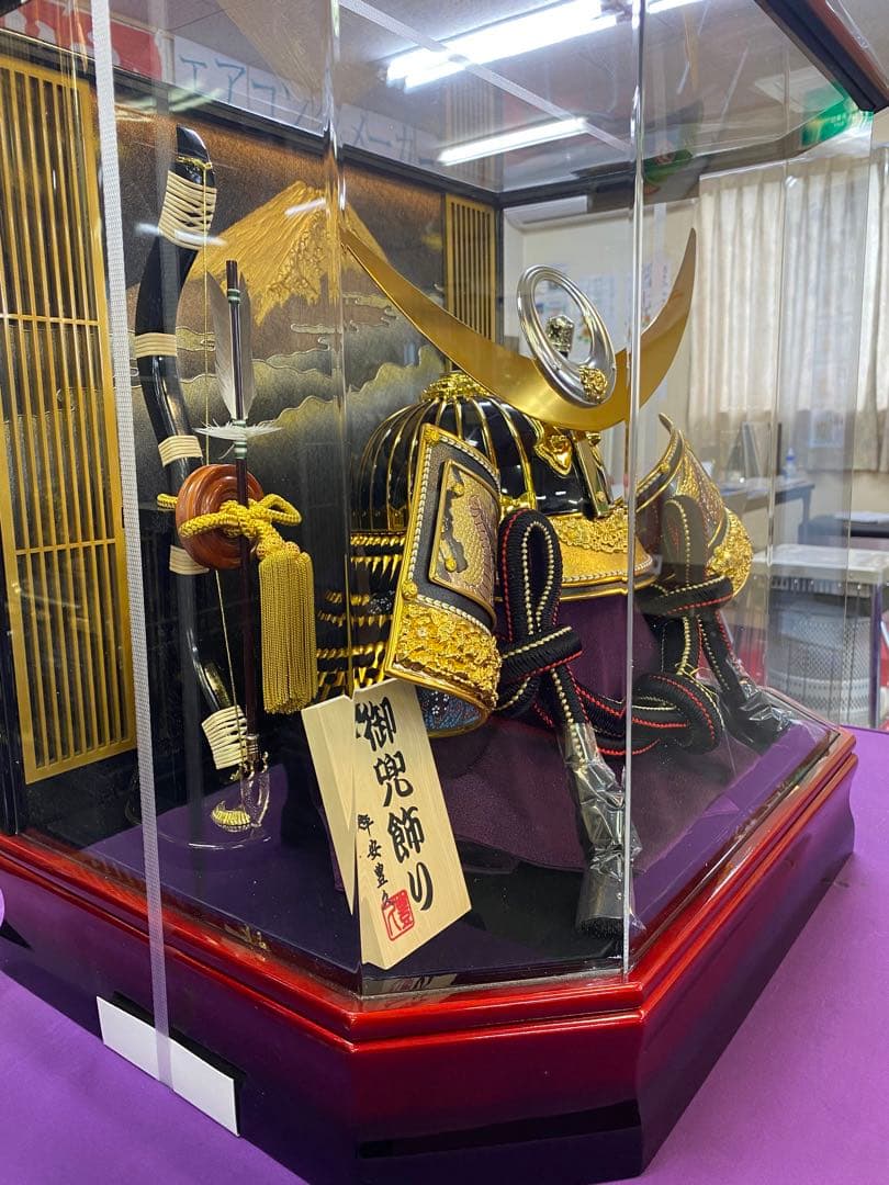 五月人形　上杉謙信　25号兜