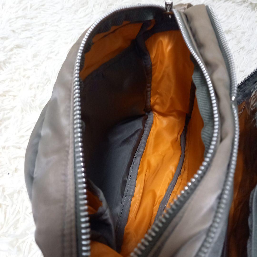 PORTER　TANKER　二層式　ショルダーバッグ　L　タンカー　グレー