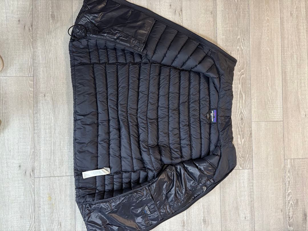 ダウンセーターベスト　L ブラック