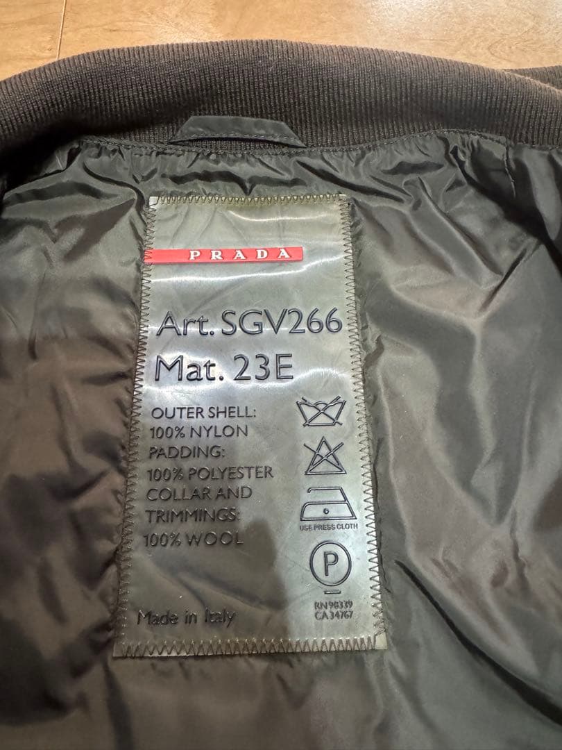 PRADA Art.SGV266 Mat.33Eナイロンジャケット