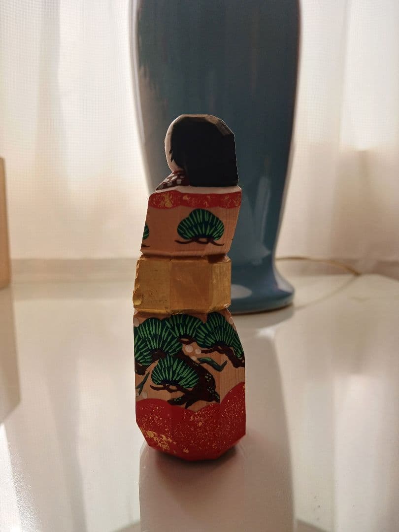 美品。奈良一刀彫　立雛　雛人形かぎろい 髙橋勇二作