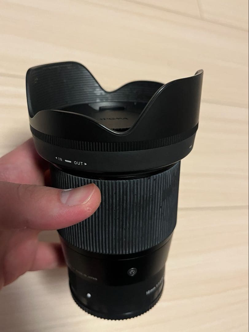 Sony eマウントSIGMA16mm F1.4DCDN