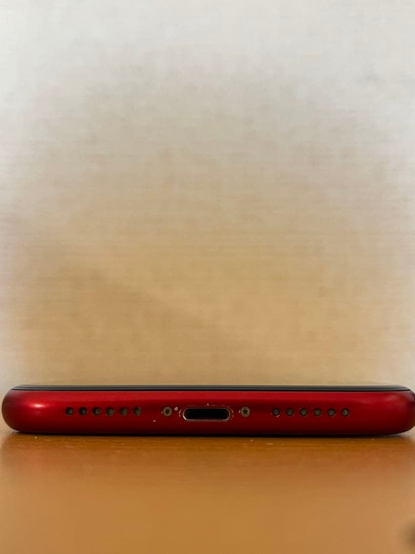 【美品】iPhoneXR 128GB レッド　SIMロック解除済み