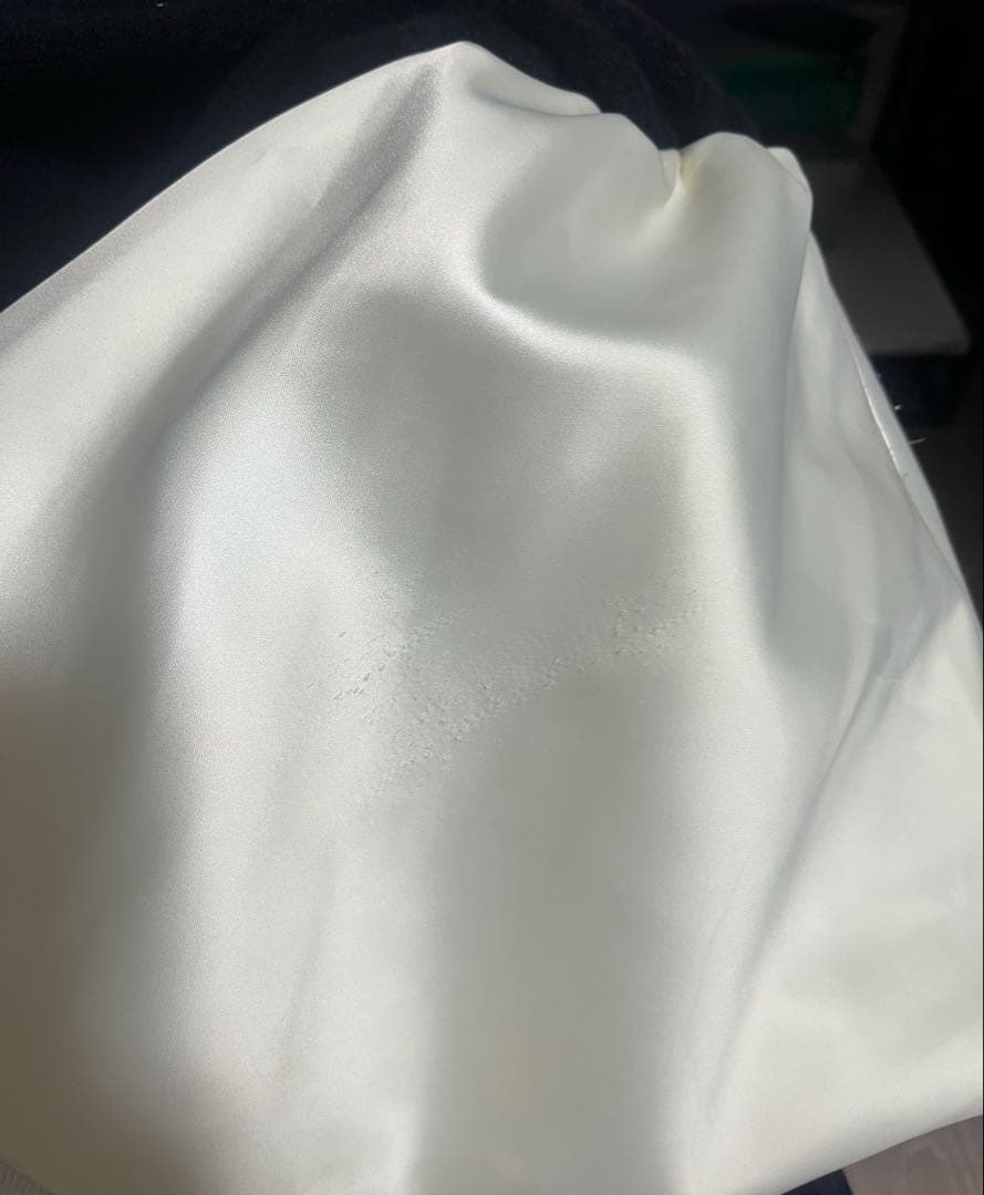 ワンピース andwang Ribbon Balloon Cutout Dress