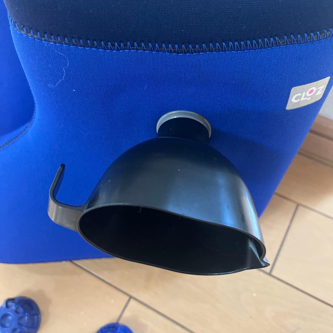 美品　クロッツ やわらか湯たんぽ 足用（ロング）タイプ　Mサイズ