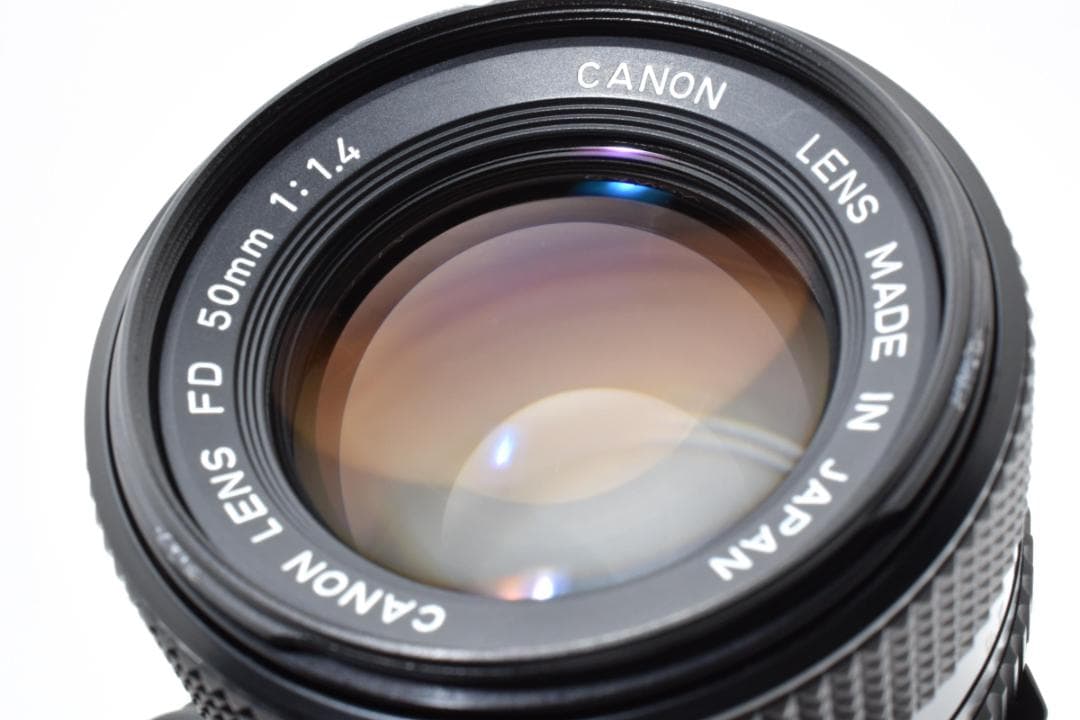 レンズ(単焦点) CANON NEW FD 50mm F1.4 #7846