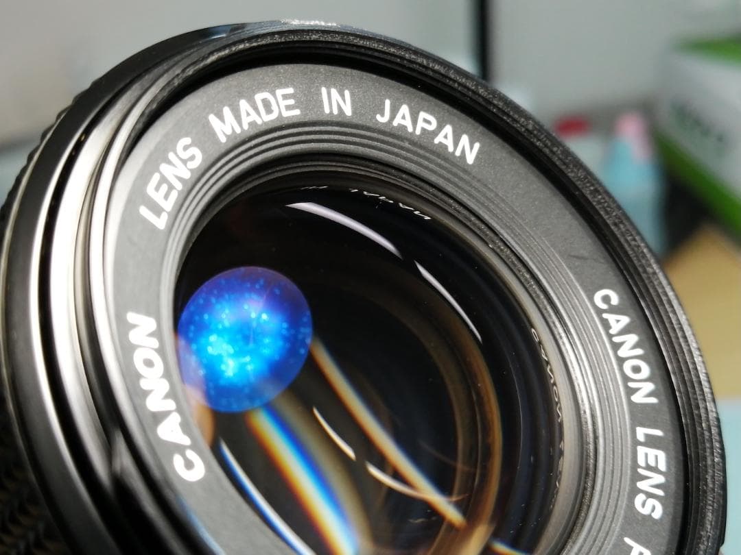 レンズ(単焦点) CANON NEW FD 50mm F1.4 #7846