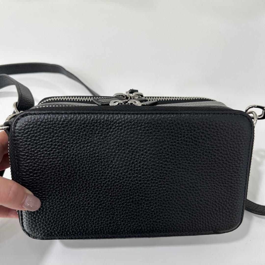 みんた　ear ブラック2WAYショルダーバッグ