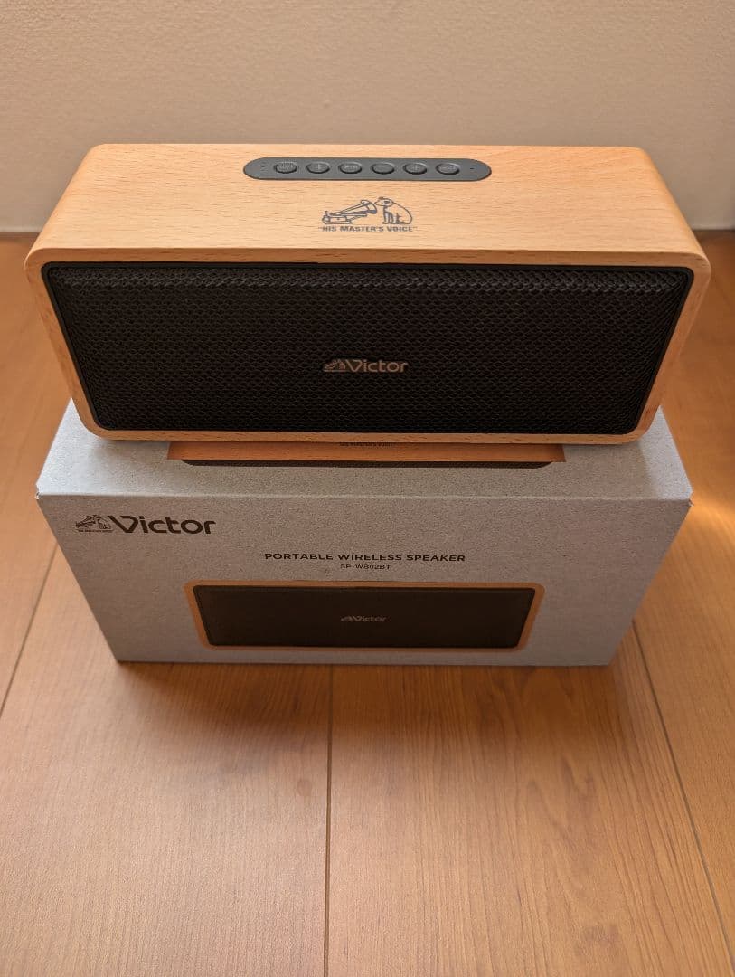 美品 Victor SP-WS02BT Bluetooth ウッドスピーカー