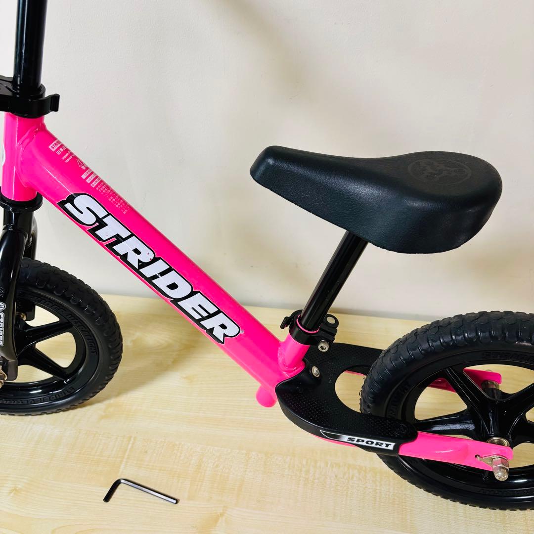 ストライダースポーツ12 ピンク　1歳半〜5歳　27kgまで　日本正規品