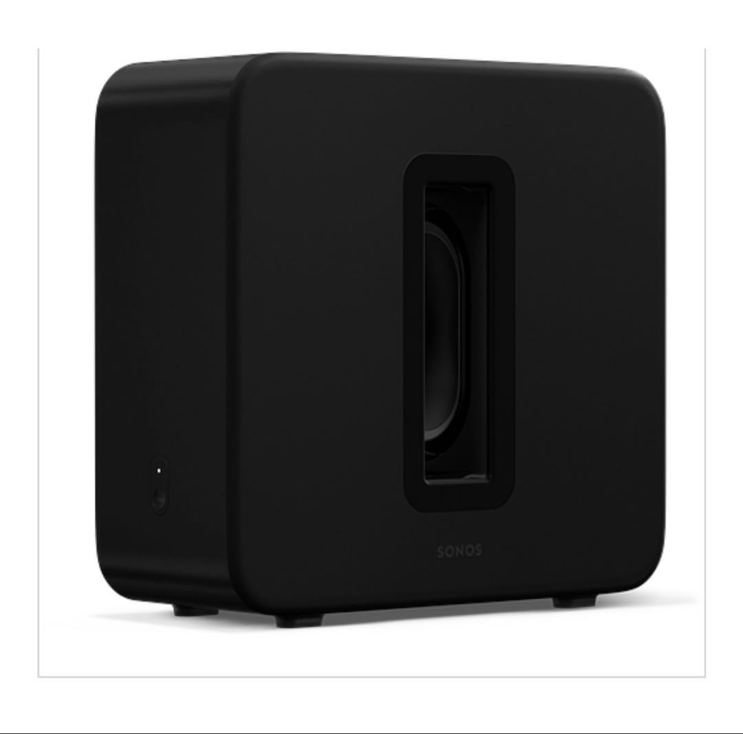 新品未開封　最終値下中！　ブラック　Sonos Sub4 ソノス　サブ4