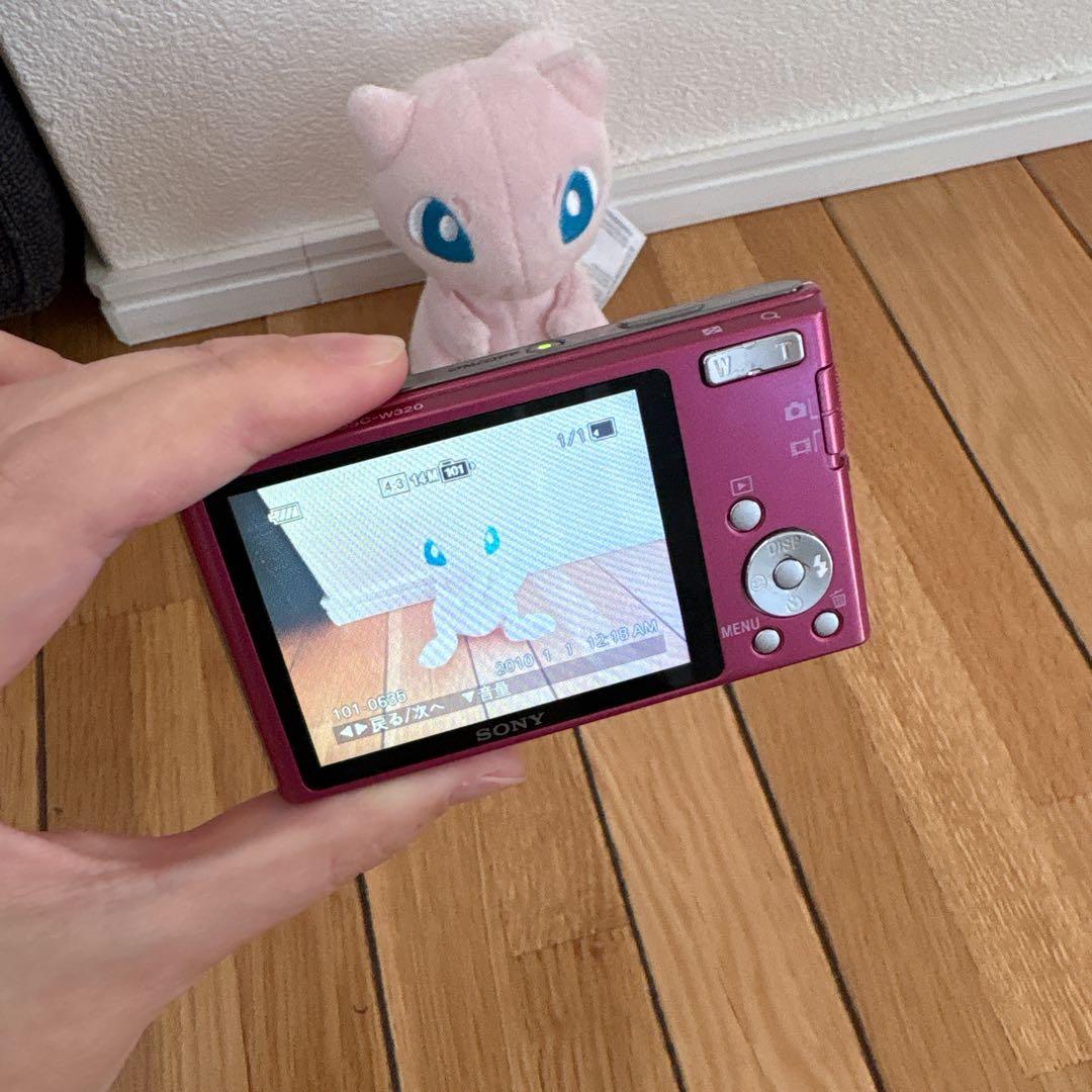 SONY Cyber-shot DSC-W320 ピンク コンパクトデジカメ