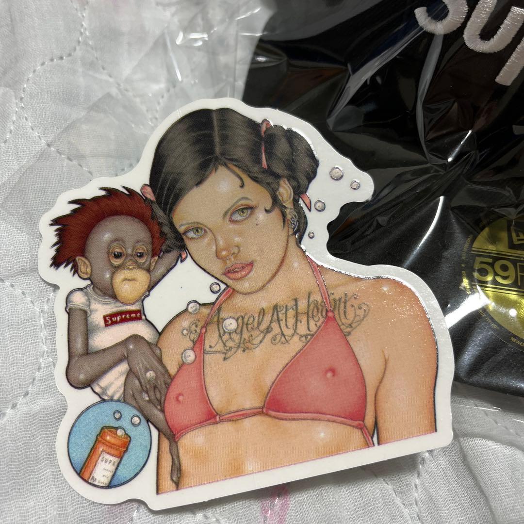 国内正規品⭐︎新品未使用⭐︎supreme×new era ホワイトソックス