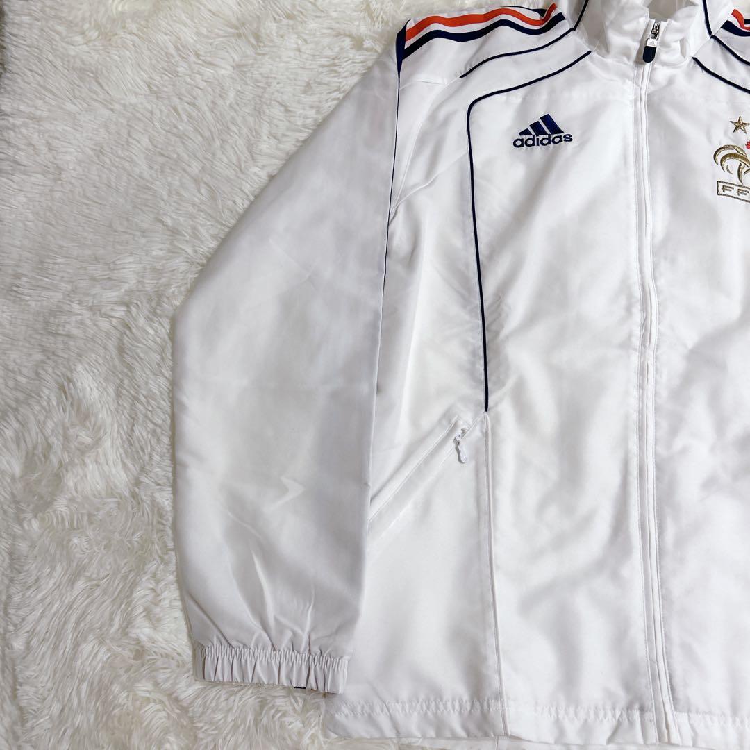 【極美品】希少 adidas フランス代表 2010 ジャケット ホワイト L