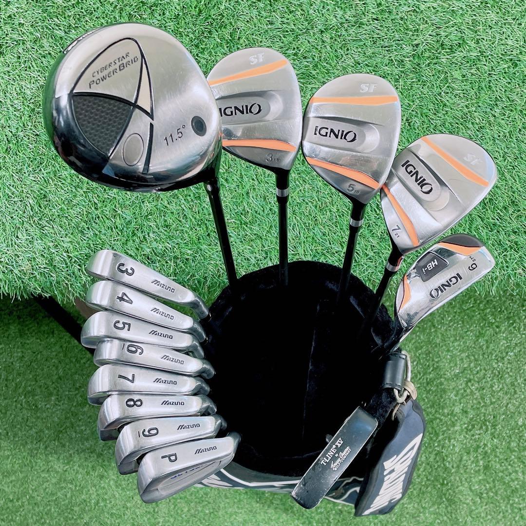 ゴルフクラブ　メンズセット　初心者　ヨネックス　サイバースター　入門　N1984