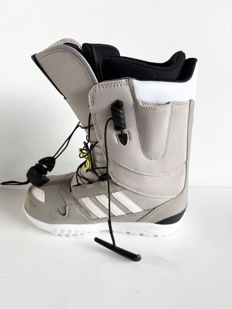 adidas スノーボードブーツ 26.5cm グレー BOA クイックレース