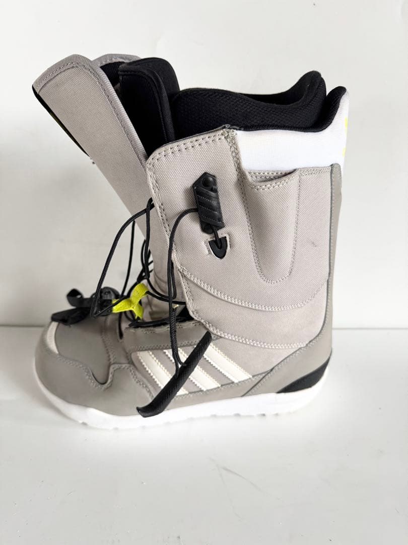 adidas スノーボードブーツ 26.5cm グレー BOA クイックレース