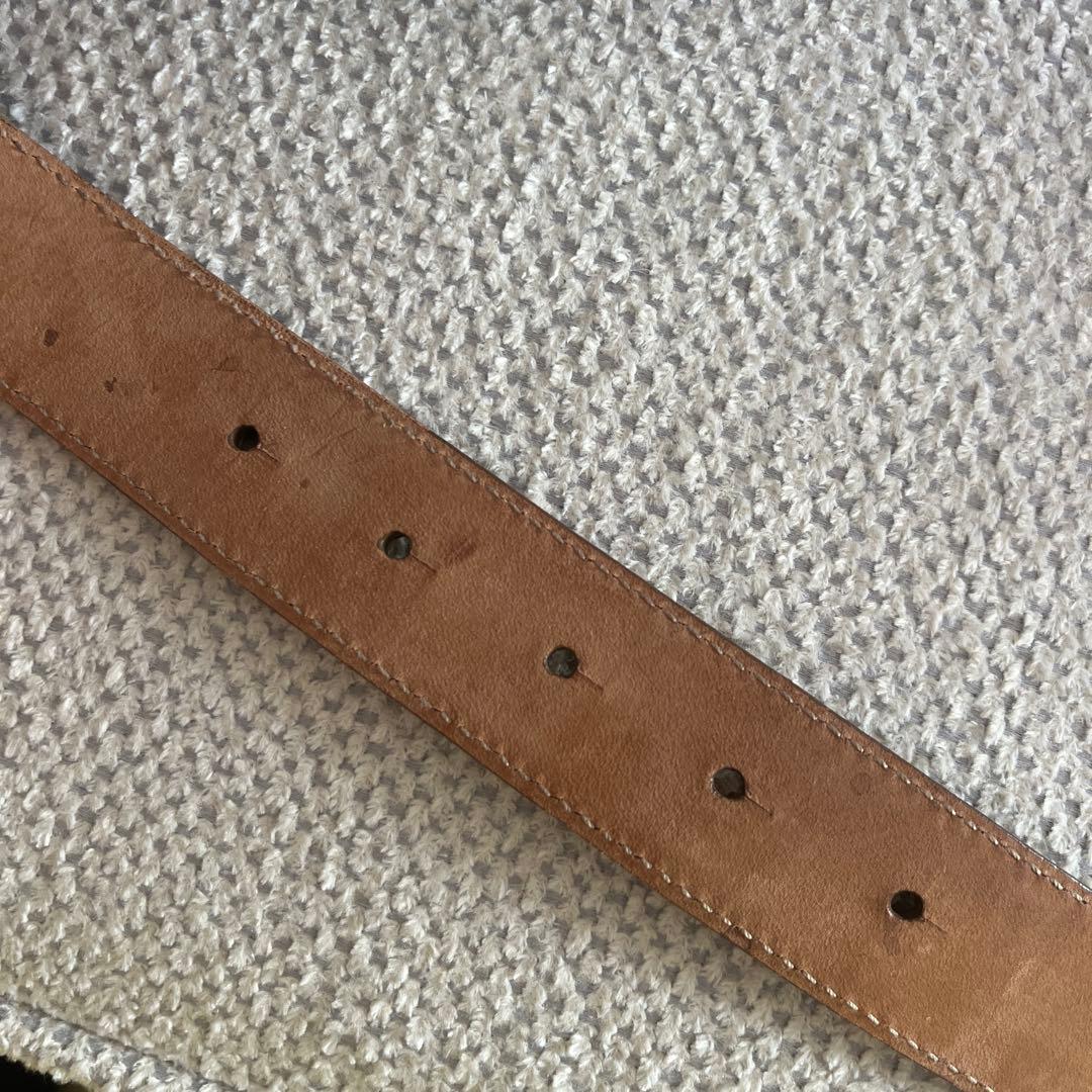 Dolce & Gabbana ヘビ革ベルト 80cm